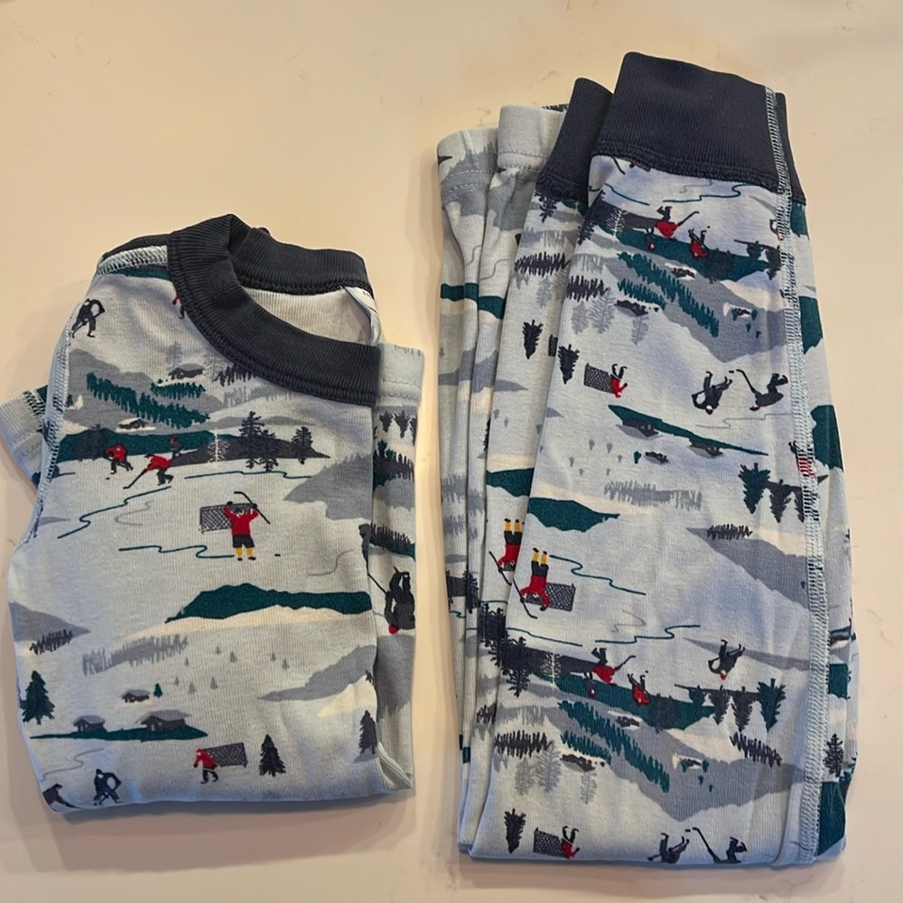 Hanna Andersson Christmas Long Johns